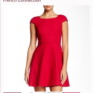 Red French Connection dress